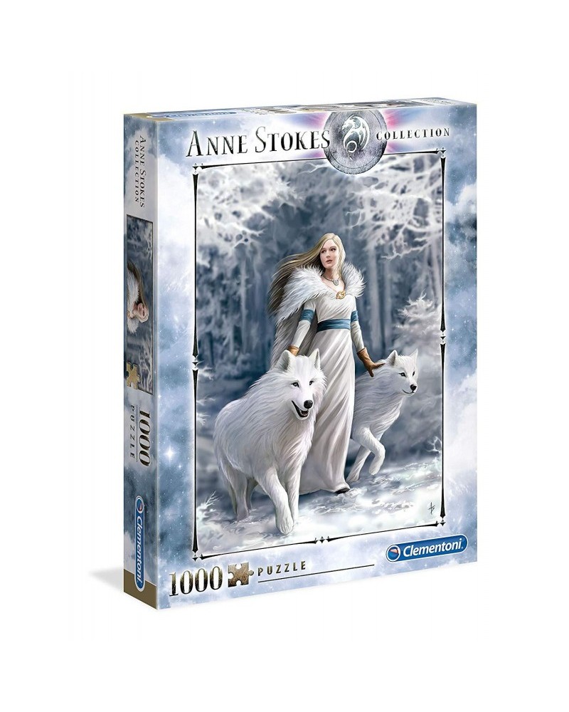 Παζλ Clementoni 1000 Anne Stoke Winter Guardians (1260-39477)