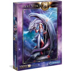 Clementoni 1000τεμ. Ane Stones Collection Dragon Mage (1260-39525)