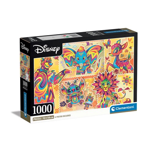 ΠΑΖΛ CLEMENTONI 1000 H.Q. COLLECTION DISNEY CLASSICS (1260-39917)