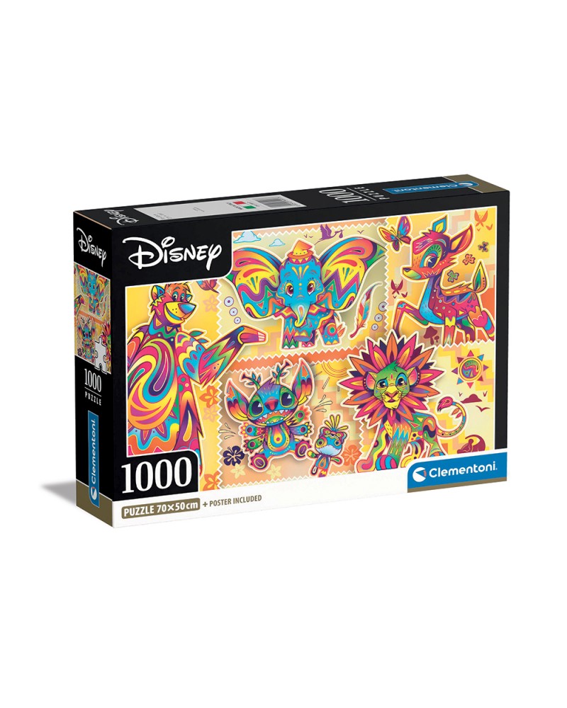 ΠΑΖΛ CLEMENTONI 1000 H.Q. COLLECTION DISNEY CLASSICS (1260-39917)