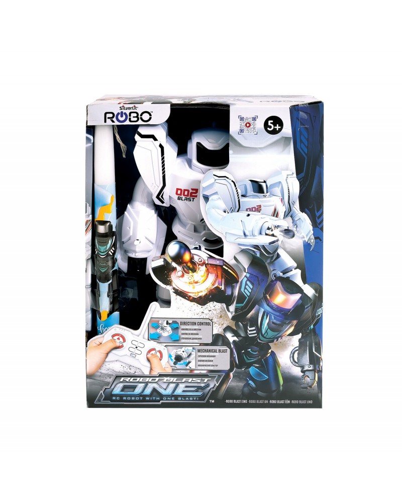 ΛΑΜΠΑΔΑ ΤΗΛΕΚΑΤΕΥΘΥΝΟΜΕΝΟ ΡΟΜΠΟΤ ROBO BLAST ONE ΑΣΠΡΟ (1500-88589)