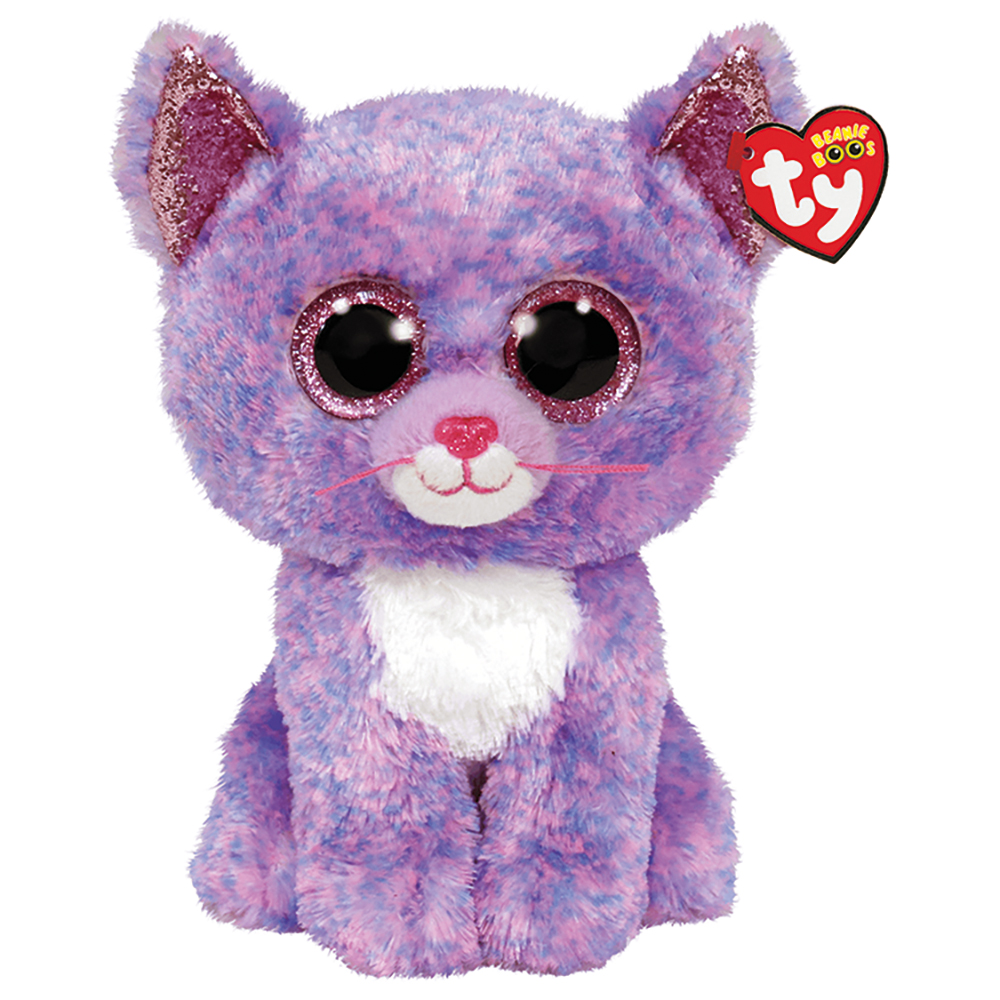 TY BEANIE BOOS CASSIDY ΧΝΟΥΔΩΤΗ ΓΑΤΟΥΛΑ ΛΙΛΑ 23ΕΚ (1607-36486)