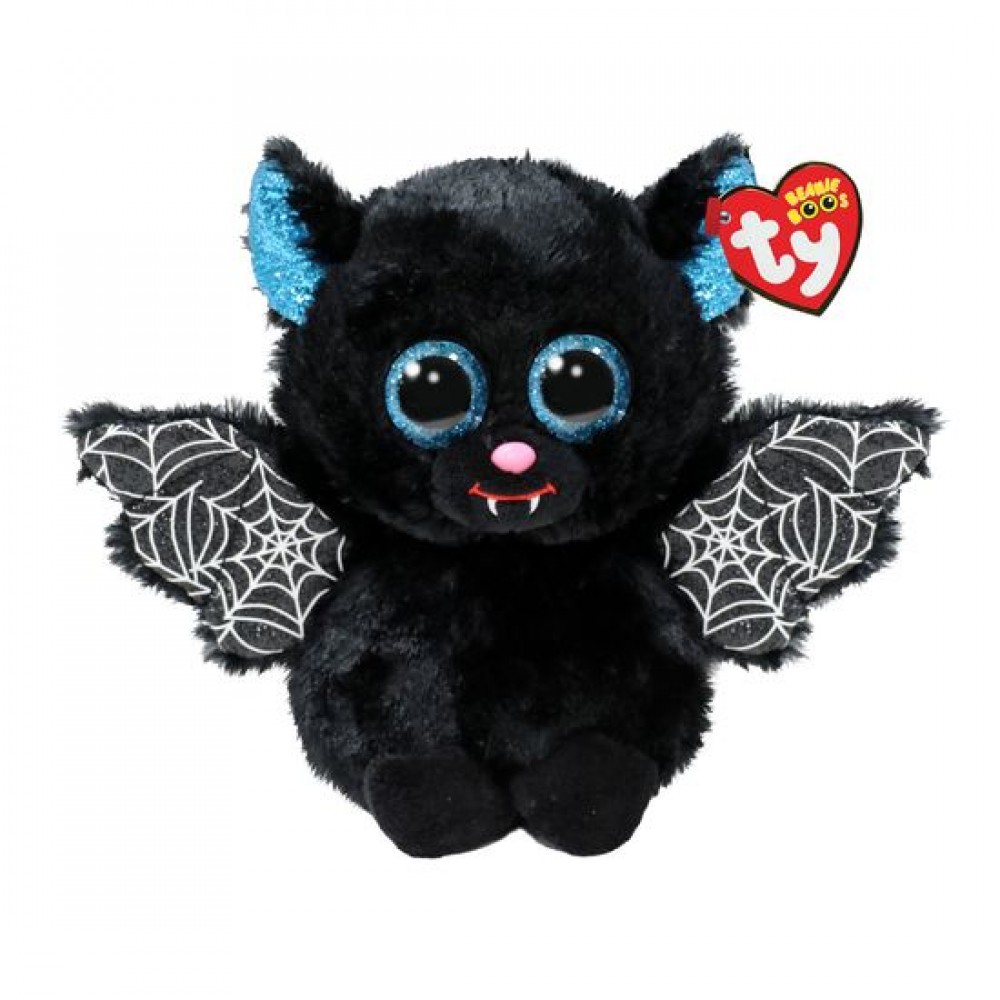 TY BEANIE BOOS BATRICK ΧΝΟΥΔΩΤΟ ΝΥΧΤΕΡΙΔΑ ΜΑΥΡΗ 15ΕΚ (1607-37349)