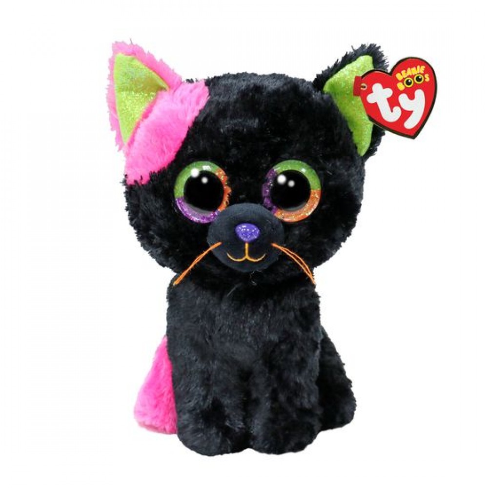 TY BEANIE BOOS LICORICE ΧΝΟΥΔΩΤΟ ΓΑΤΑ ΜΑΥΡΗ 15ΕΚ (1607-37350)