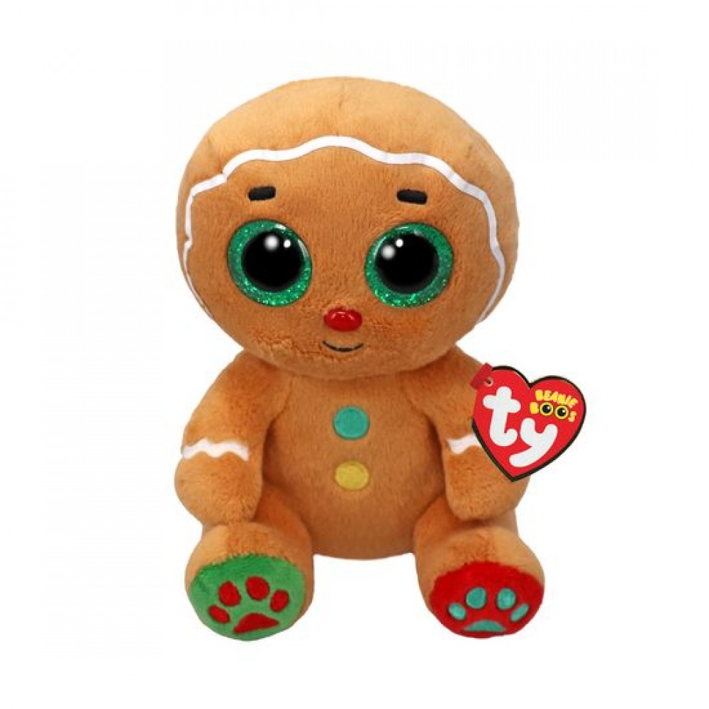 TY BEANIE BOOS NUTMEG ΧΝΟΥΔΩΤΟ ΜΠΙΣΚΟΤΟ 15ΕΚ. (1607-37353)