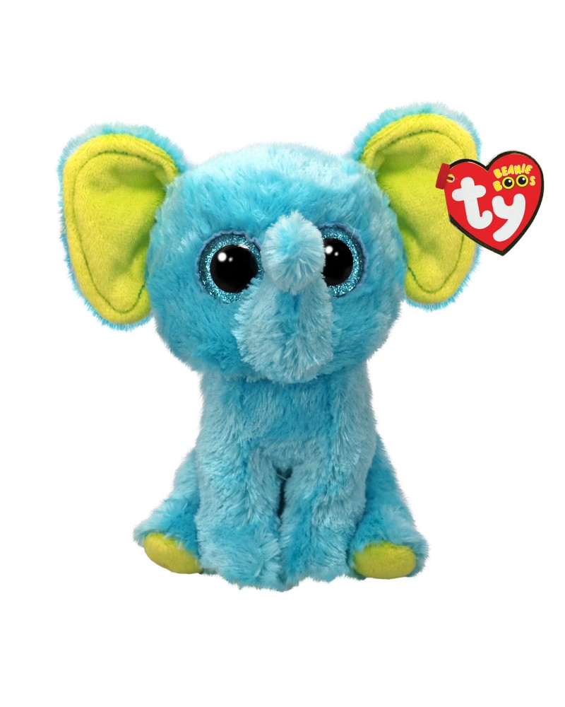 TY BEANIE BOOS TRUNKLES ΧΝΟΥΔΩΤΟ ΕΛΕΦΑΝΤΑΚΙ ΜΠΛΕ 15ΕΚ. (1607-37359)