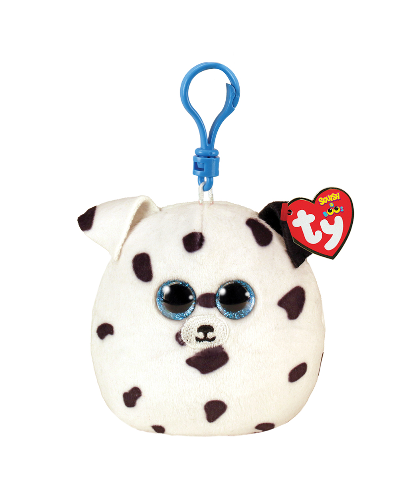 TY SQUISHY BEANIES FETCH ΧΝΟΥΔΩΤΟ ΚΛΙΠ ΣΚΥΛΑΚΙ ΔΑΛΜΑΤΙΑΣ ΛΕΥΚΟ (1607-39567)