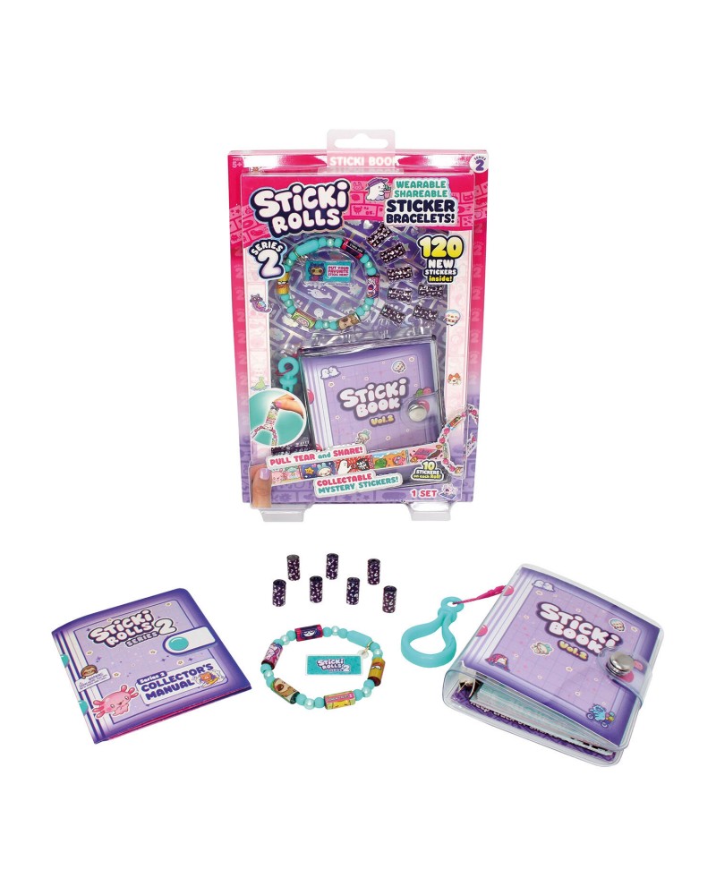 STICKI ROLLS ΣΕΤ ΒΡΑΧΙΟΛΆΚΙΑ & ΆΛΜΠΟΥΜ ΣΥΛΛΟΓΉΣ (1863-20001)