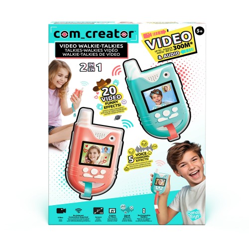 Com Creator Σετ 2 Walkie – Talkie με Video Creator (1863-42348)