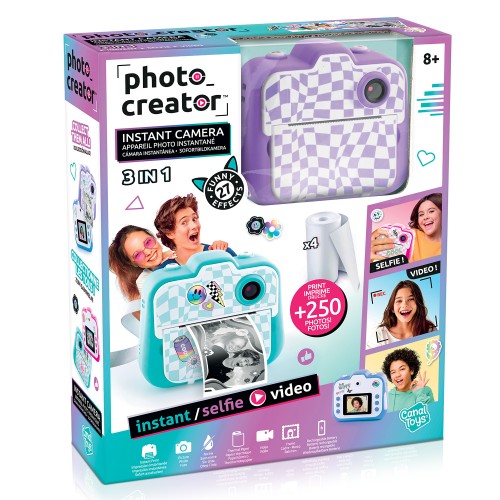 ΦΩΤΟΓΡΑΦΙΚΗ ΜΗΧΑΝΗ PHOTO CREATOR INSTANT CAMERA ΜΩΒ (1863-70653)