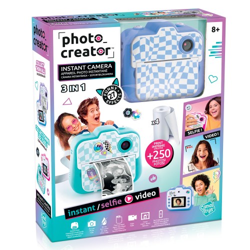 ΦΩΤΟΓΡΑΦΙΚΗ ΜΗΧΑΝΗ PHOTO CREATOR INSTANT CAMERA ΜΠΛΕ (1863-70653)