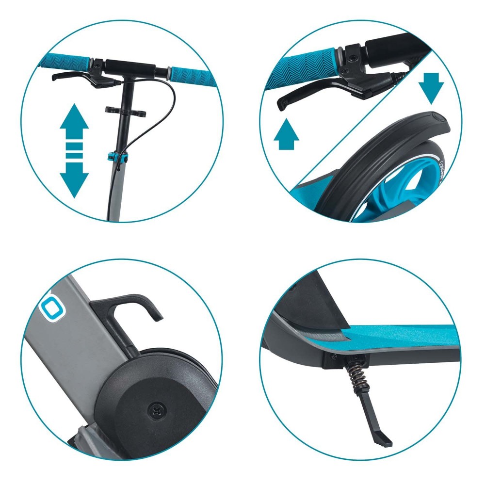 SHOKO SCOOTER BW 200 PLUS ΜΕ 2 ΡΟΔΕΣ 200MM ΜΠΛΕ (5004-50520)