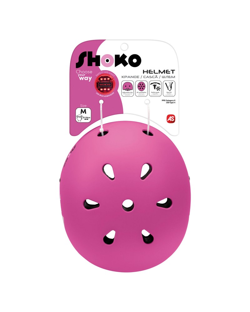 SHOKO ΚΡΑΝΟΣ ΜΕ ΦΩΣ BUBBLE BLUSH 51-54ΕΚ (5004-50535)