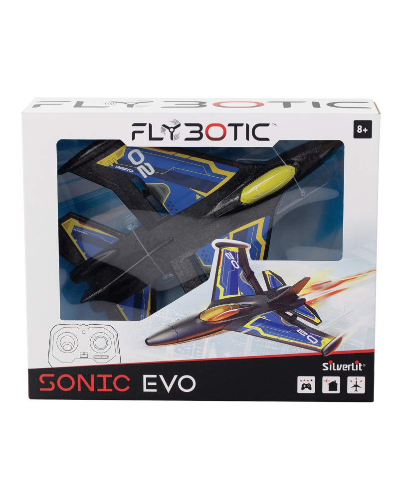 SILVERLIT ΤΗΛΕΚΑΤΕΥΘΥΝΟΜΕΝΟ ΑΕΡΟΠΛΑΝΟ SONIC EVO ΜΠΛΕ (7530-85741)