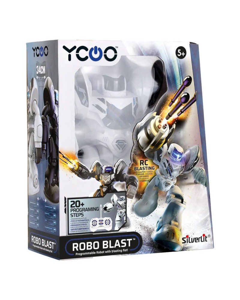 ΤΗΛΕΚΑΤΕΥΘΥΝΟΜΕΝΟ ΡΟΜΠΟΤ ROBO BLAST ΛΕΥΚΟ (7530-88097)