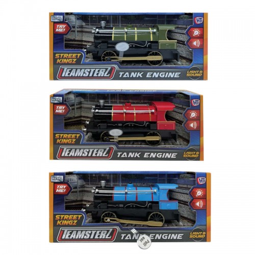 Teamsterz Τρένο Μηχανή Die Cast με Φώτα και Ήχους (7535-70063)