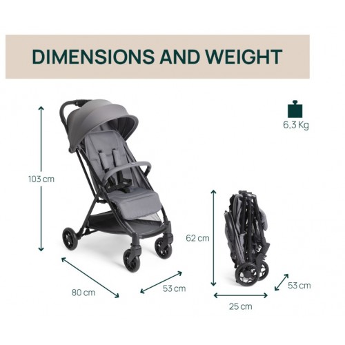 Chicco Καρότσι Urbino Grayness