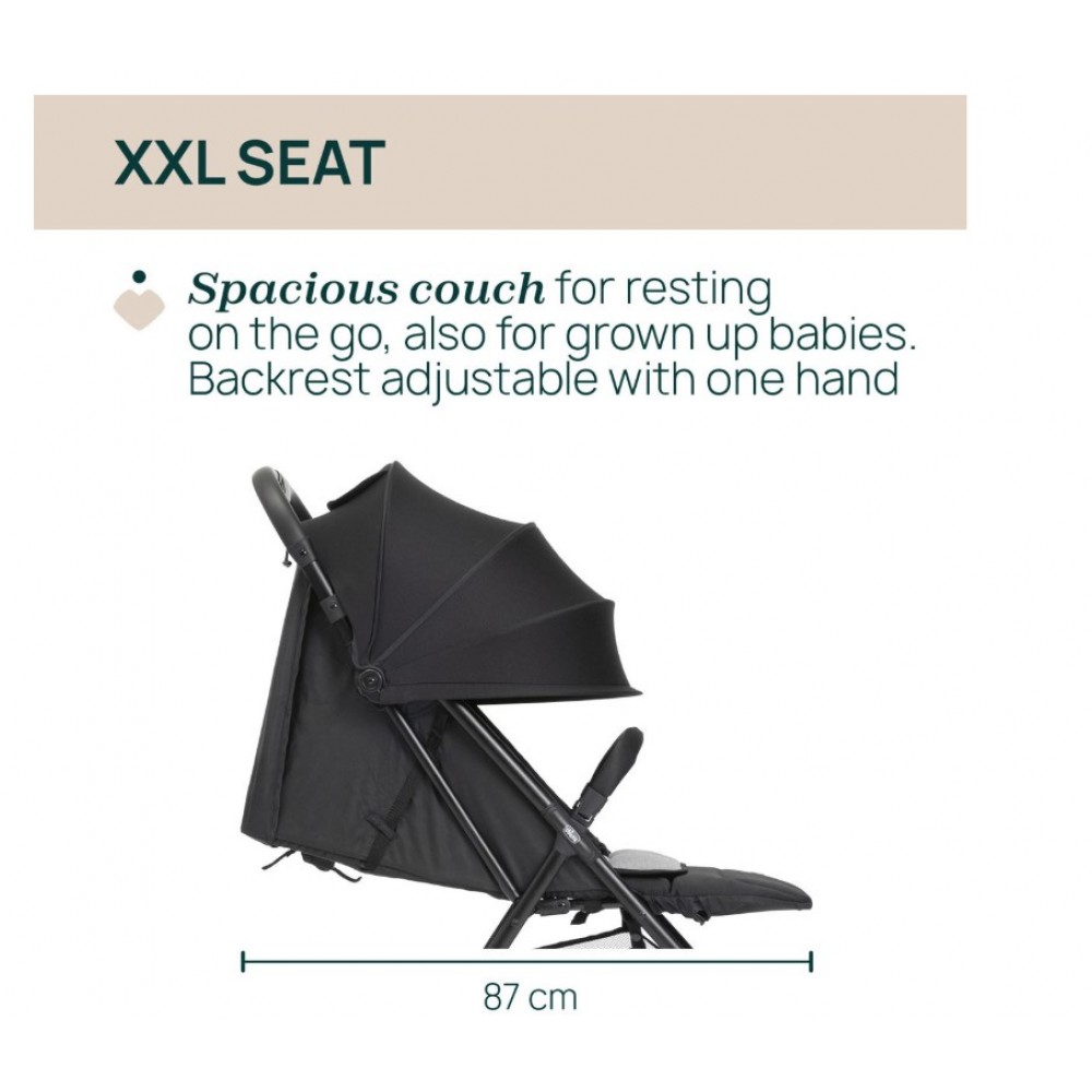 Chicco Καρότσι Taormina Charcoal