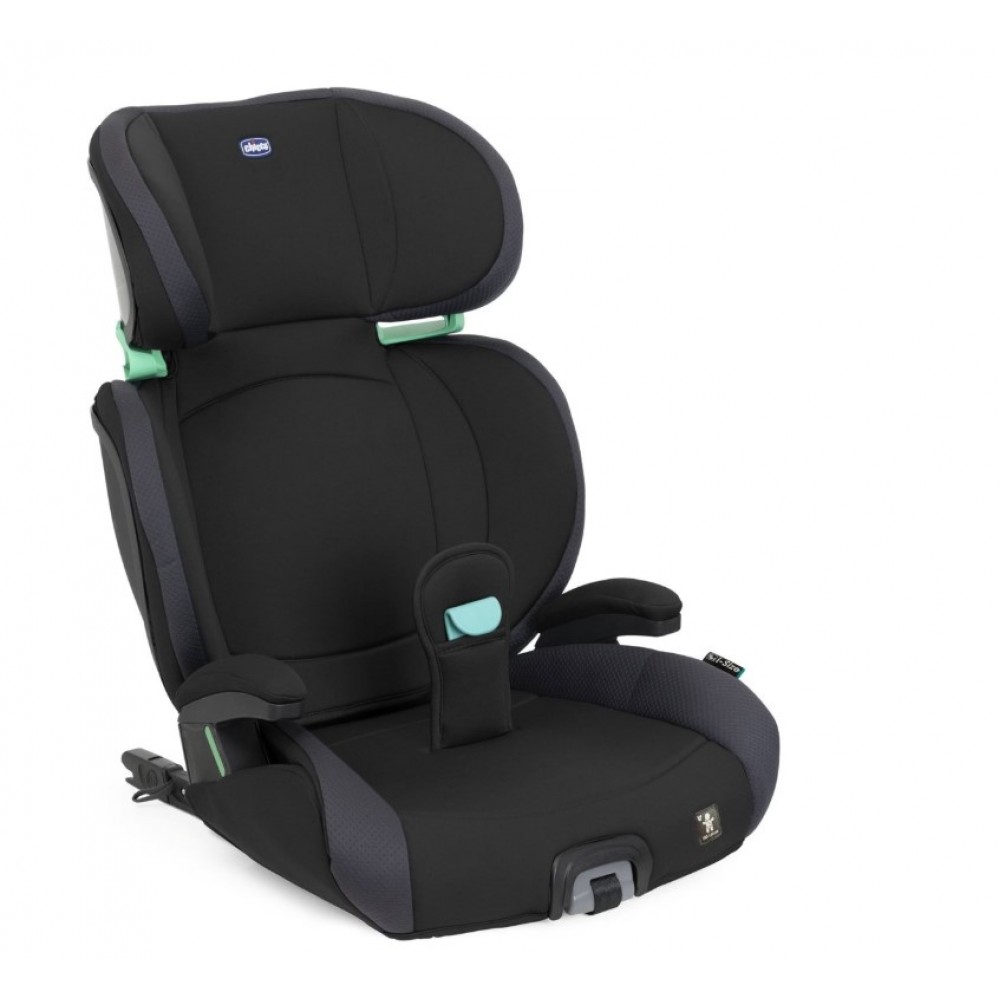 Chicco Κάθισμα Αυτοκινήτου Quizy i-size  100-150 cm  cl: 95-71 Black
