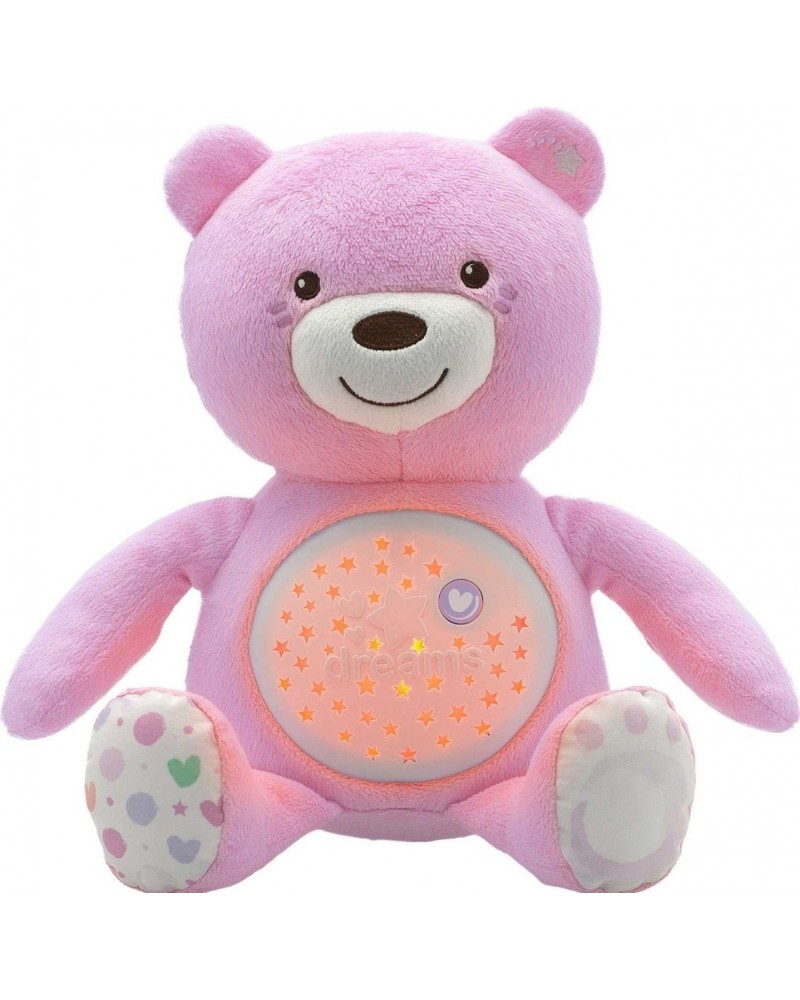 CHICCO ΒΡΕΦΙΚΟ ΑΡΚΟΥΔΑΚΙ ΜΕ ΠΡΟΒΟΛΕΑ BABY BEAR ΡΟΖ (Y02-08015-10)