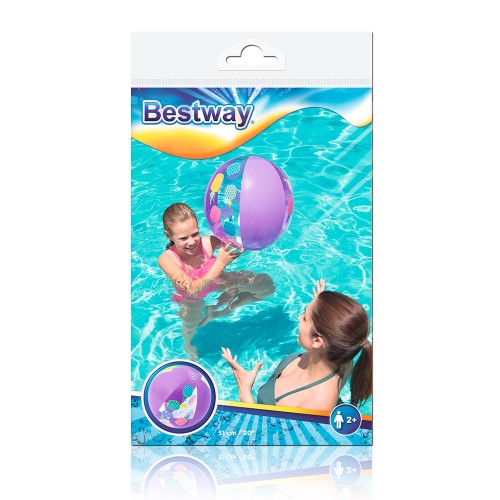 BESTWAY ΦΟΥΣΚΩΤΗ ΜΠΑΛΑ ΠΑΡΑΛΙΑΣ ΜΩΒ 51ΕΚ (31036)