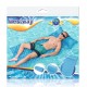 BESTWAY ΦΟΥΣΚΩΤΟ ΣΤΡΩΜΑ 213X86 εκ. FLOAT 'N ROLL ΜΠΛΕ (44020)
