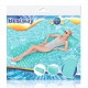BESTWAY ΦΟΥΣΚΩΤΟ ΣΤΡΩΜΑ 213X86 εκ. FLOAT 'N ROLL ΤΥΡΚΟΥΑΖ (44020)