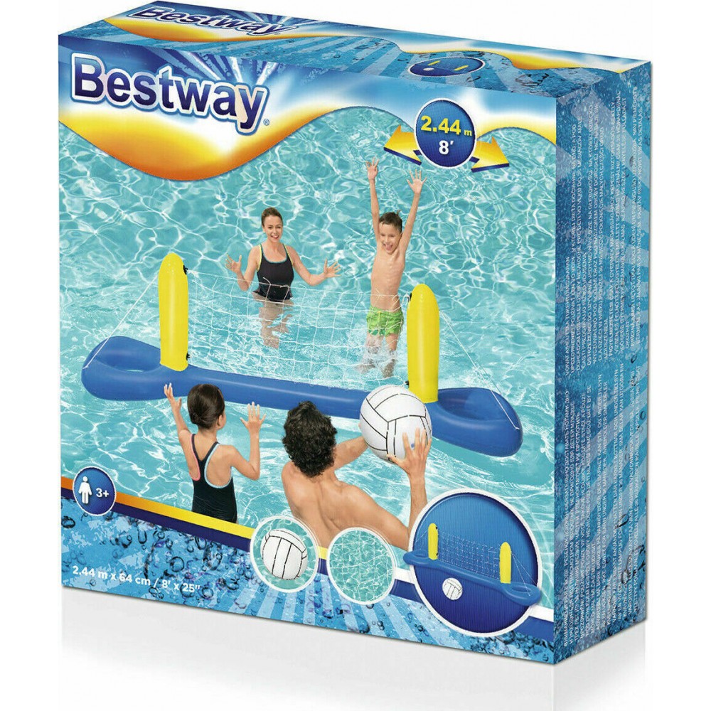 BESTWAY ΣΕΤ ΘΑΛΑΣΣΗΣ ΦΟΥΣΚΩΤΟ ΔΙΧΤΥ ΓΙΑ ΒΟΛΕΥ (52133)