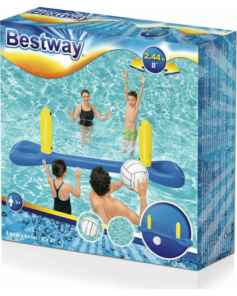 BESTWAY ΣΕΤ ΘΑΛΑΣΣΗΣ ΦΟΥΣΚΩΤΟ ΔΙΧΤΥ ΓΙΑ ΒΟΛΕΥ (52133)