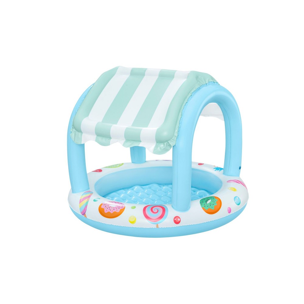 BESTWAY ΦΟΥΣΚΩΤΗ ΠΙΣΙΝΑ SWEET SHOPE ΜΕ ΣΚΕΠΑΣΤΡΟ (52638)