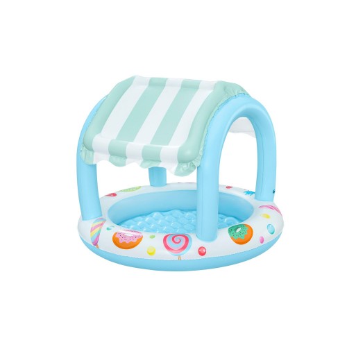 BESTWAY ΦΟΥΣΚΩΤΗ ΠΙΣΙΝΑ SWEET SHOPE ΜΕ ΣΚΕΠΑΣΤΡΟ (52638)