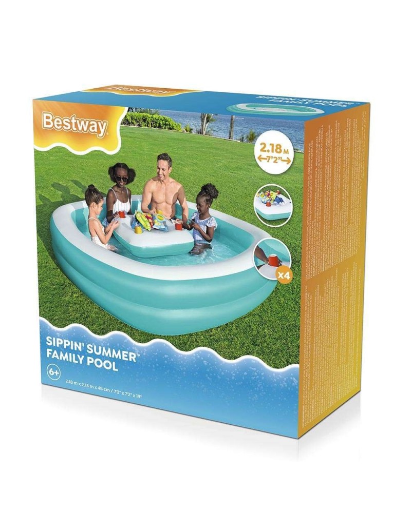 BESTWAY ΦΟΥΣΚΩΤΗ ΠΙΣΙΝΑ SIPPIN SUMMER FAMILY (54446)