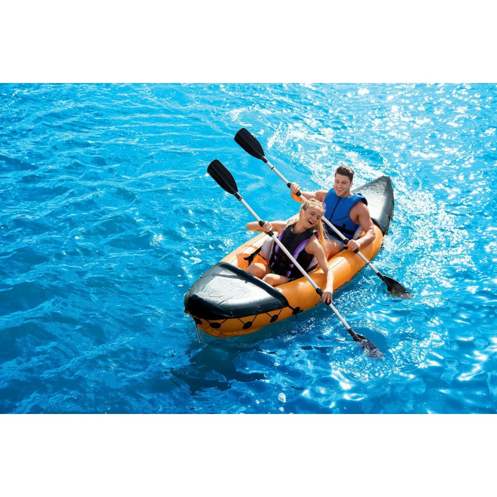 BESTWAY HYDRO-FORCE LITE-RAPID X2 ΚΑΓΙΑΚ ΜΕ ΚΟΥΠΙΑ & ΤΡΟΜΠΑ (65077)