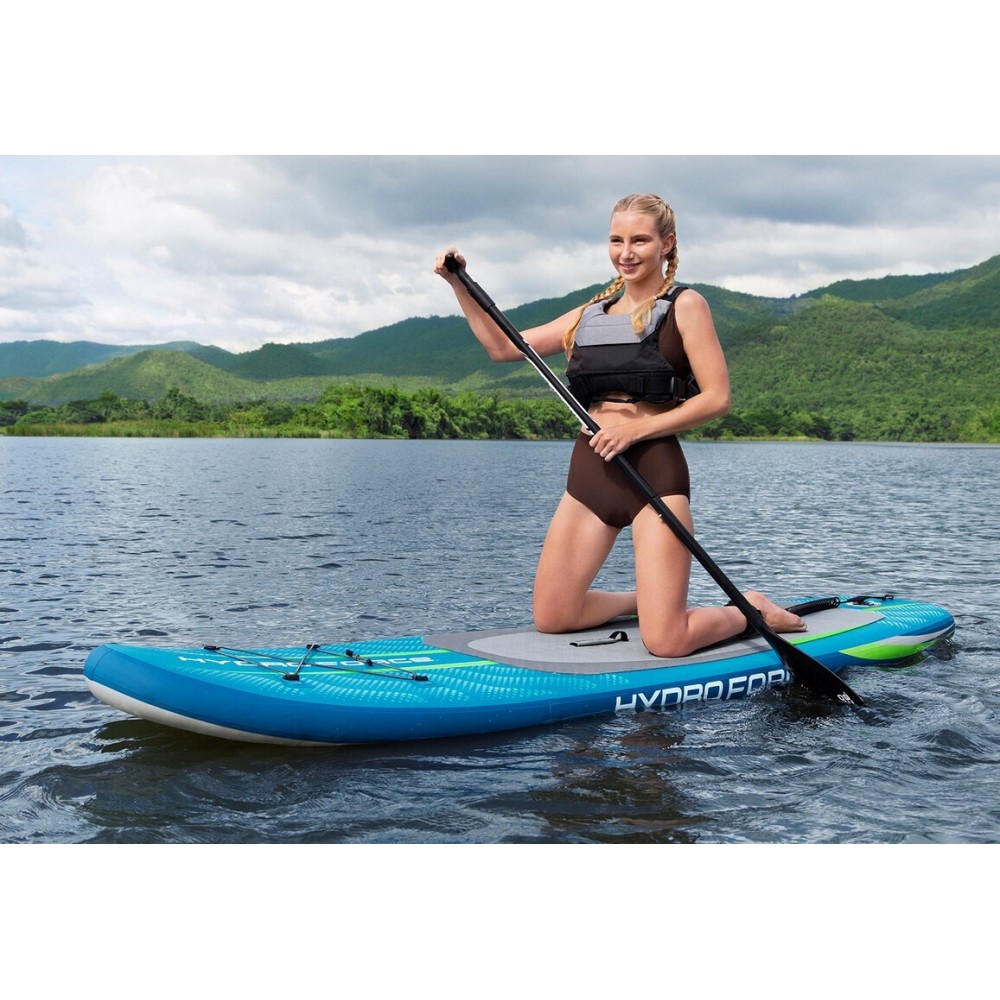 BESTWAY JOURNEY ΦΟΥΣΚΩΤΗ ΣΑΝΙΔΑ SUP ΜΕ ΜΗΚΟΣ 2.74M ΤΙΡΚΟΥΑΖ (6532A)