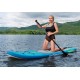 BESTWAY JOURNEY ΦΟΥΣΚΩΤΗ ΣΑΝΙΔΑ SUP ΜΕ ΜΗΚΟΣ 2.74M ΤΙΡΚΟΥΑΖ (6532A)