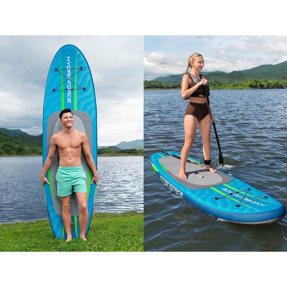BESTWAY JOURNEY ΦΟΥΣΚΩΤΗ ΣΑΝΙΔΑ SUP ΜΕ ΜΗΚΟΣ 2.74M ΤΙΡΚΟΥΑΖ (6532A)