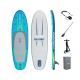 BESTWAY JOURNEY ΦΟΥΣΚΩΤΗ ΣΑΝΙΔΑ SUP ΜΕ ΜΗΚΟΣ 2.74M ΤΙΡΚΟΥΑΖ (6532A)