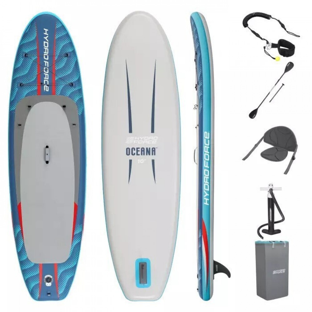 BESTWAY HYDRO-FORCE OCEANA ΦΟΥΣΚΩΤΗ ΣΑΝΙΔΑ SUP ΜΕ ΜΗΚΟΣ 3.05M ΜΠΛΕ (6532B)