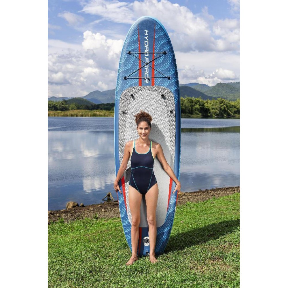 BESTWAY HYDRO-FORCE OCEANA ΦΟΥΣΚΩΤΗ ΣΑΝΙΔΑ SUP ΜΕ ΜΗΚΟΣ 3.05M ΜΠΛΕ (6532B)