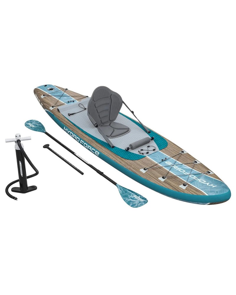 BESTWAY HYDRO-FORCE ΦΟΥΣΚΩΤΗ ΣΑΝΙΔΑ SUP / KAYAK ΜΕ ΜΗΚΟΣ 3.35M ΤΙΡΚΟΥΑΖ (6532E)