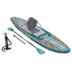 BESTWAY HYDRO-FORCE ΦΟΥΣΚΩΤΗ ΣΑΝΙΔΑ SUP / KAYAK ΜΕ ΜΗΚΟΣ 3.35M ΤΙΡΚΟΥΑΖ (6532E)