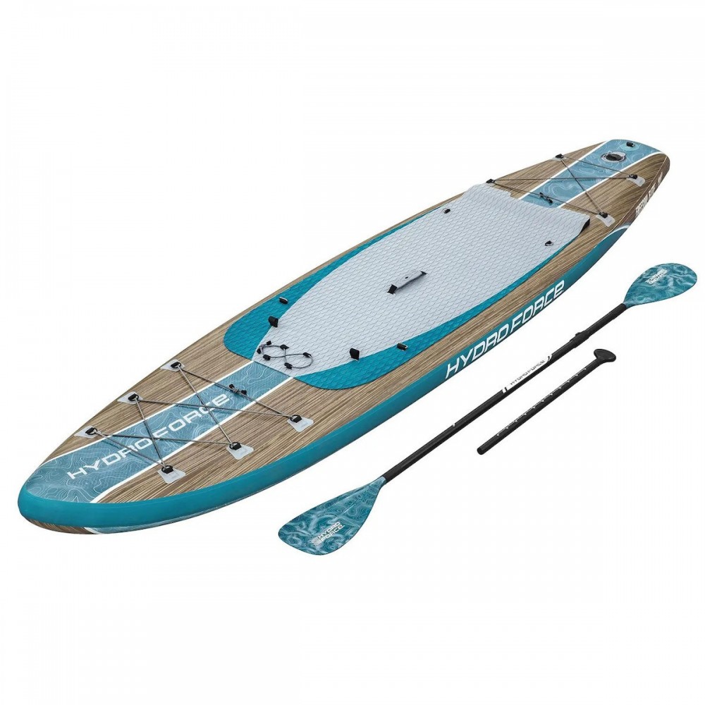 BESTWAY HYDRO-FORCE ΦΟΥΣΚΩΤΗ ΣΑΝΙΔΑ SUP / KAYAK ΜΕ ΜΗΚΟΣ 3.35M ΤΙΡΚΟΥΑΖ (6532E)