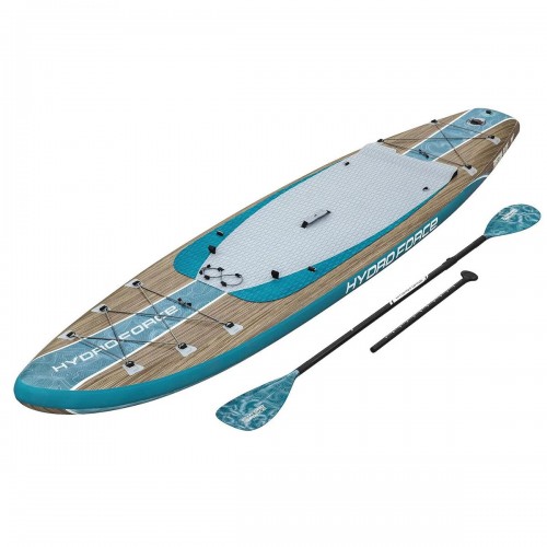 BESTWAY HYDRO-FORCE ΦΟΥΣΚΩΤΗ ΣΑΝΙΔΑ SUP / KAYAK ΜΕ ΜΗΚΟΣ 3.35M ΤΙΡΚΟΥΑΖ (6532E)