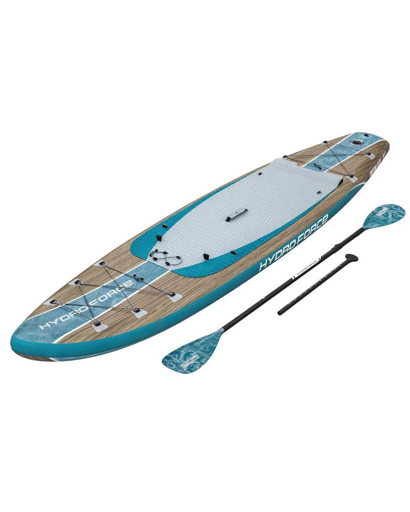 BESTWAY HYDRO-FORCE ΦΟΥΣΚΩΤΗ ΣΑΝΙΔΑ SUP / KAYAK ΜΕ ΜΗΚΟΣ 3.35M ΤΙΡΚΟΥΑΖ (6532E)