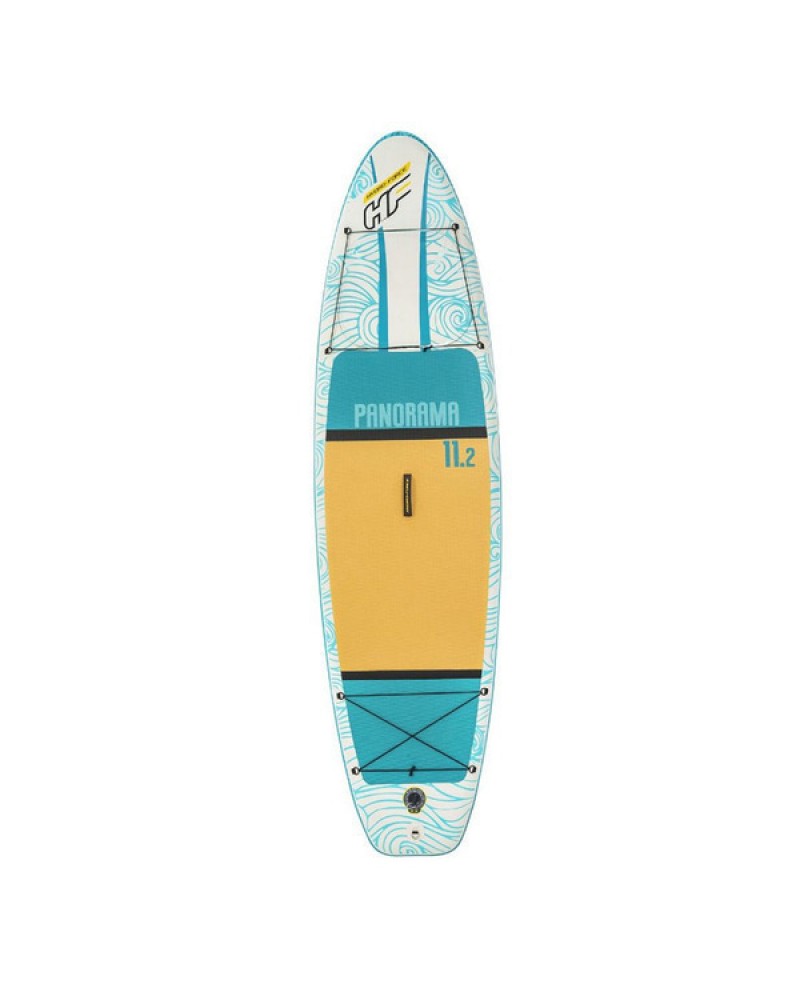 BESTWAY HYDRO FORCE PANORAMA ΦΟΥΣΚΩΤΗ ΣΑΝΙΔΑ SUP ΜΕ ΜΗΚΟΣ 3.4M ΠΟΛΥΧΡΩΜΗ (65363)