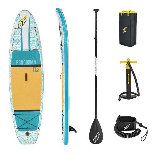 BESTWAY HYDRO FORCE PANORAMA ΦΟΥΣΚΩΤΗ ΣΑΝΙΔΑ SUP ΜΕ ΜΗΚΟΣ 3.4M ΠΟΛΥΧΡΩΜΗ (65363)