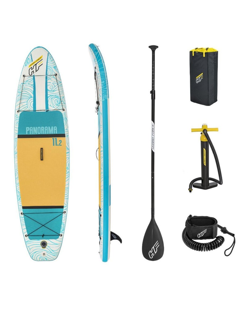 BESTWAY HYDRO FORCE PANORAMA ΦΟΥΣΚΩΤΗ ΣΑΝΙΔΑ SUP ΜΕ ΜΗΚΟΣ 3.4M ΠΟΛΥΧΡΩΜΗ (65363)
