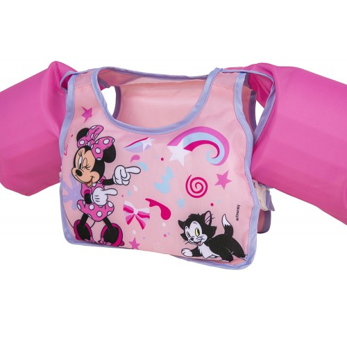 BESTWAY ΣΩΣΙΒΙΟ-ΓΙΛΕΚΟ ΜΕ ΜΠΡΑΤΣΑΚΙΑ MINNIE 3-6 ΕΤΩΝ (9101Α)