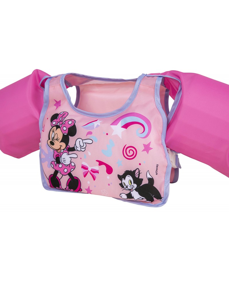 BESTWAY ΣΩΣΙΒΙΟ-ΓΙΛΕΚΟ ΜΕ ΜΠΡΑΤΣΑΚΙΑ MINNIE 3-6 ΕΤΩΝ (9101Α)
