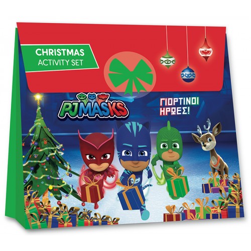 PJ MASKS - CHRISTMAS ACTIVITY SET - ΓΙΟΡΤΙΝΟΙ ΗΡΩΕΣ  (BZ.XP.01206)